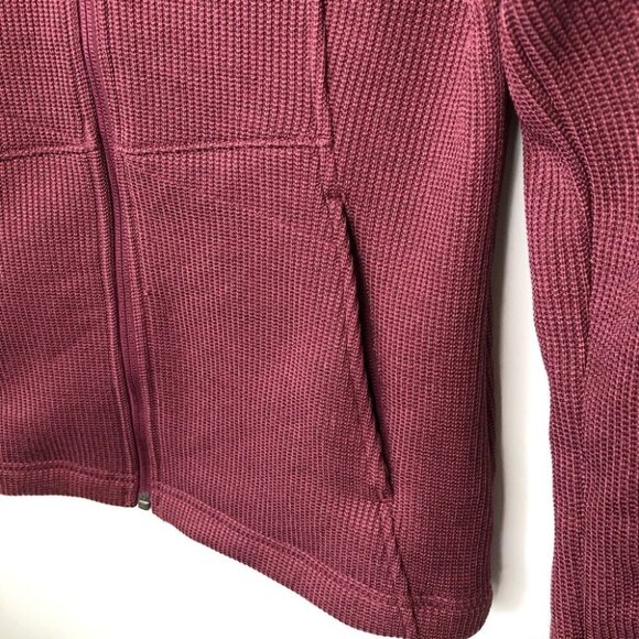 SPYDER Endure Maroon Full Zip Stryke Fleece Jacket Size  Small - Picture 3 of 8